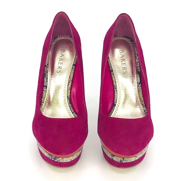 Bakers Shoes Bakers Taryn Platform Heels Size 65 Poshmark